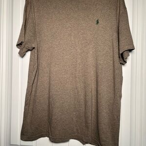 Polo by Ralph Lauren Men's Tan T-Shirt‎